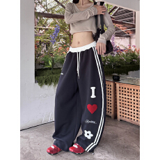 批发美式辣妹休闲<b class='q'>运动服</b>套装女夏季新款时尚减龄<b class='q'>短袖</b>阔腿裤学生