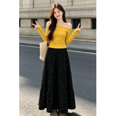 批发温柔气质半身裙女春夏款碎花中长蛋糕裙2026高腰显瘦