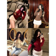 批发实拍实价 <b class='q'>高领</b>针织背心女2025冬季新款修身露肩<b class='q'>打底衫</b>内搭上衣