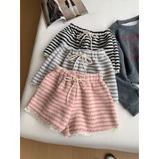 原版面料 大码300斤高级感羊羔毛裤子女冬宽松休闲羊羔绒束脚卫裤