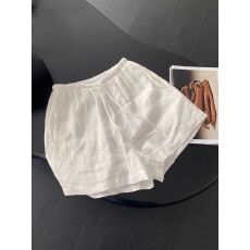 批发原版面料(有内衬)<b class='q'>大码</b>300斤短裤女夏宽松显瘦松紧腰a字休闲阔腿裤