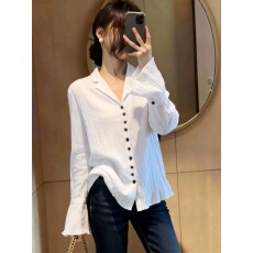 批发独特漂亮超好看上衣女2026年春季新款法式设计感小众时尚气质<b class='q'>长袖</b>