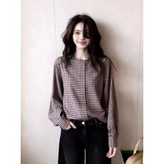 批发独特漂亮超好看上衣女2026年春季新款法式设计感小众时尚气质<b class='q'>长袖</b>