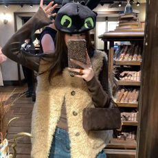 批发原版布料 秋冬马甲2025秋冬新款毛绒绒背心马夹外套潮