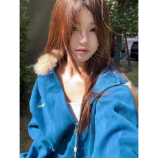 批发2025新款 可拆卸毛领+刺绣+纯棉 特<b class='q'>大码</b>300斤加绒