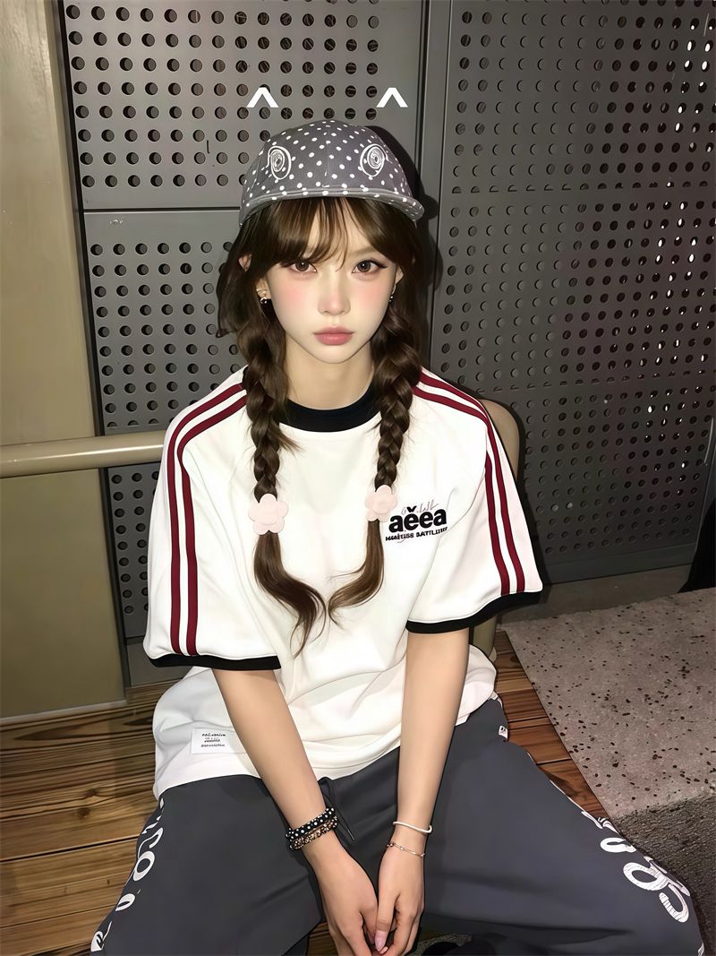 새로운 좋은 품질 자수 네리 가게 천 주문 표준 프린트 반팔 티셔츠