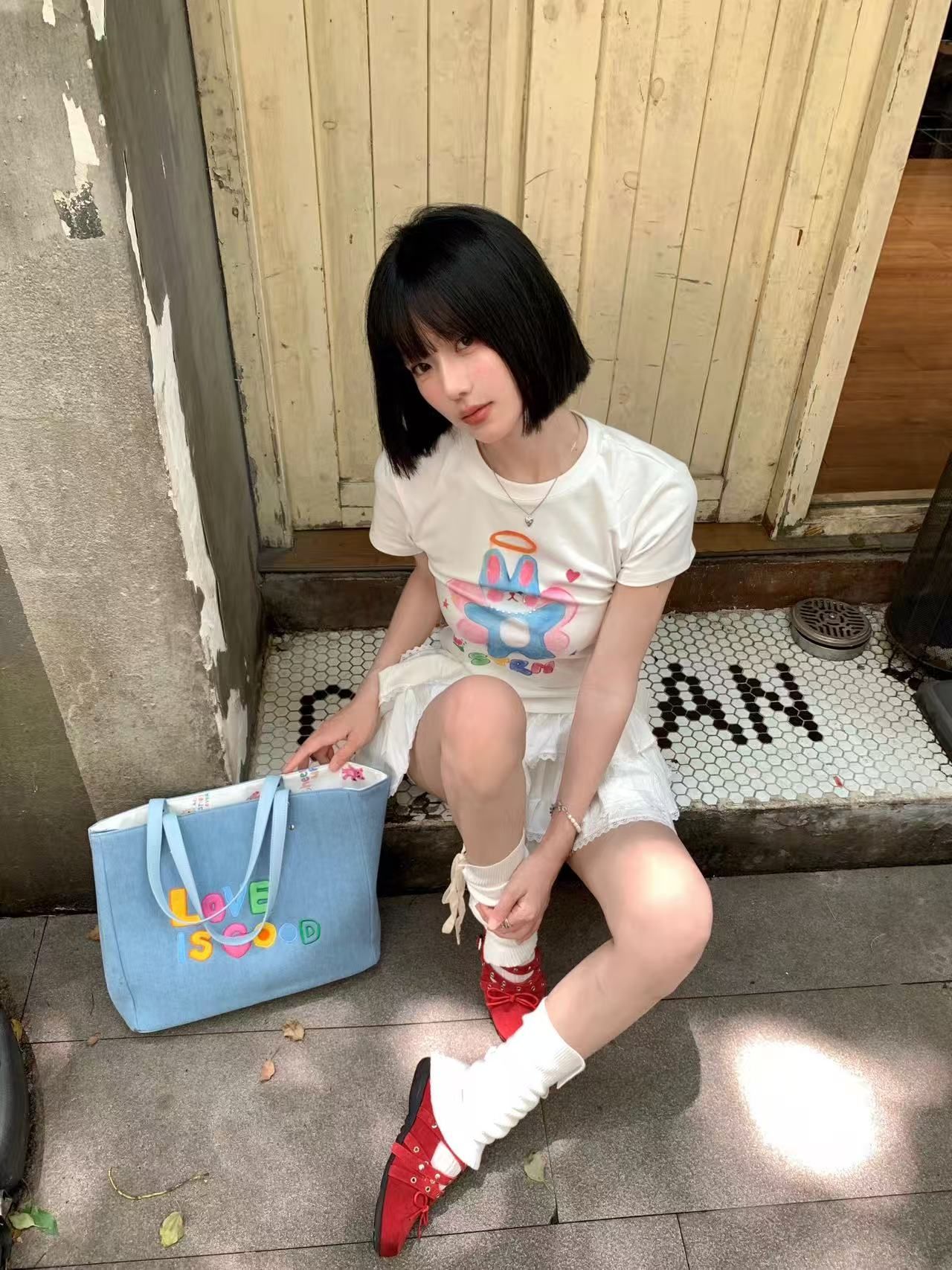 새로운 출처 생방송 품질 패키지 칼라 높은 탄력성 몸매 가꾸기 만화 토끼