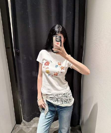 새로운 생방송 품질 이후 패키지 칼라 높은 탄력성 몸매 가꾸기 t 만화 체인
