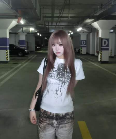 새로운 출처 생방송 품질 이후 패키지 칼라 십자가 별 신축성 몸매 가꾸기 t