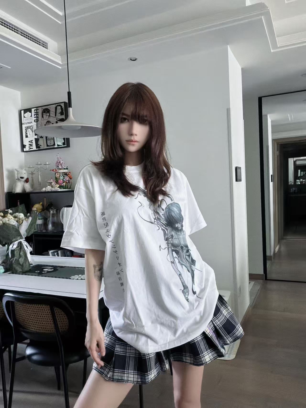 새로운 출처 생방송 품질 애니메이션 프린트 이후 패키지 칼라 t