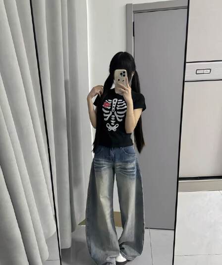 새로운 출처 생방송 품질 이후 패키지 칼라 신축성 몸매 가꾸기 뼈 프린트