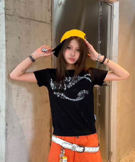 새로운 출처 생방송 품질 이후 패키지 칼라 신축성 몸매 가꾸기 작은 대중 프린트