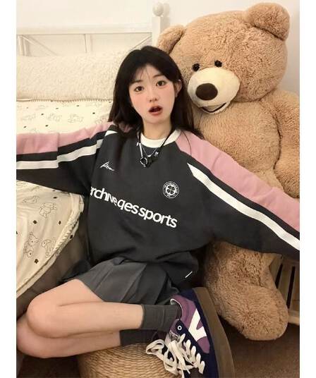 새로운 당겨서 기사 프린트 300 근 특별 빅 사이즈 여성 후드티