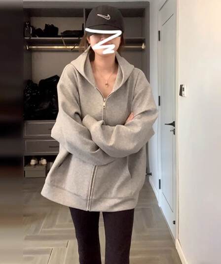새로운 인사이드 펌프 이중층 모자 300 근 특별 빅 사이즈 후드티