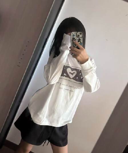 봄 가을 새로운 이후 패키지 칼라 긴팔 Luokou 티셔츠 개 프린트 맨위