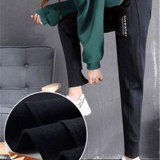 批发特价加绒<b class='q'>运动裤</b>女春秋新款<b class='q'>哈伦</b>裤宽松束脚秋冬加厚卫裤休闲女裤子