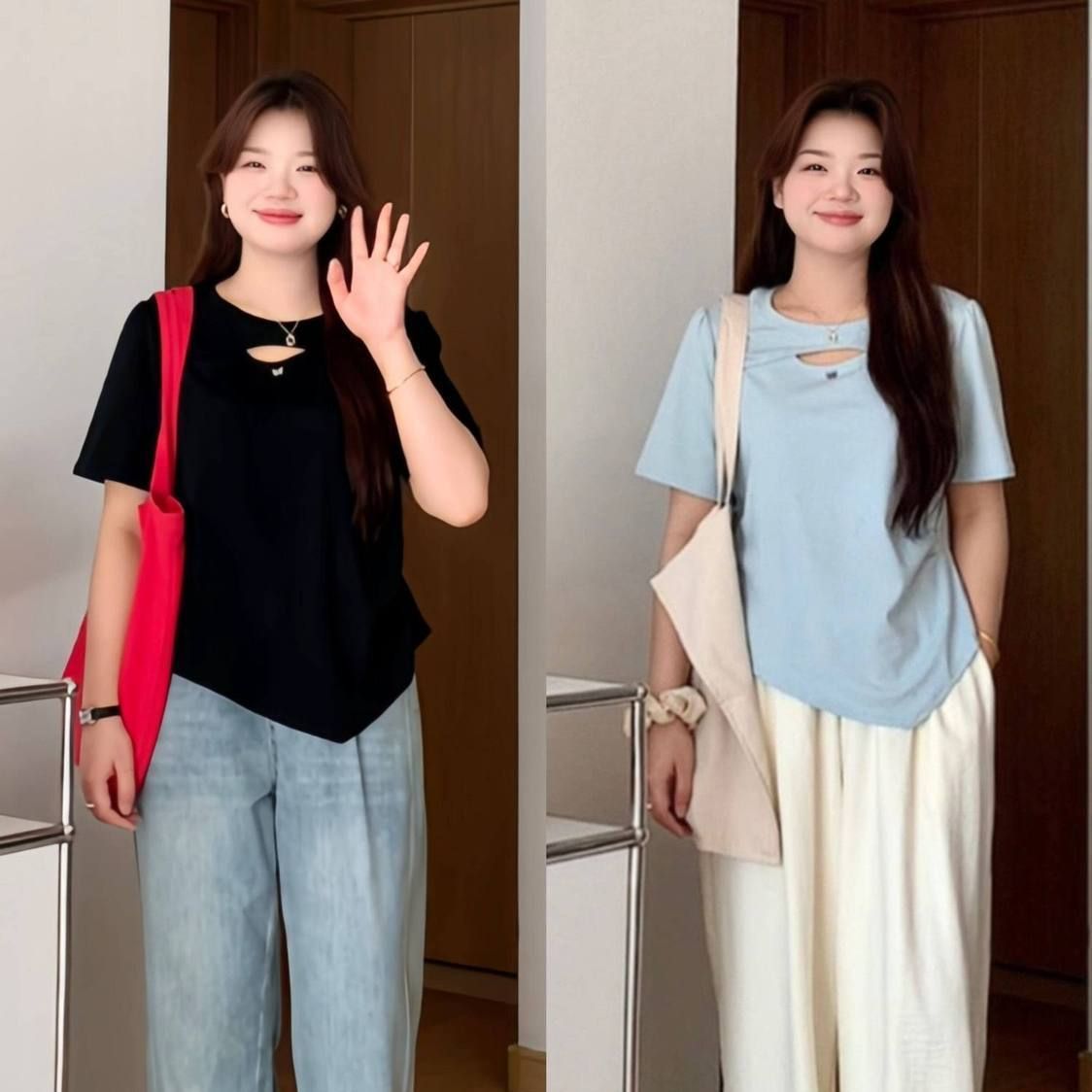 40 면 92 면 8 암모니아 Lun 200 kg 빅 사이즈 여성 의류 지방 mm 여름 새로운 홀로우 아웃 반팔 티셔츠 맨위