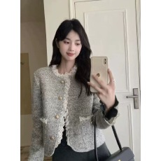 批发新款宽松针织绣花显瘦可爱圆领开衫外套春秋减龄长袖毛衣上衣甜美