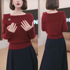 批发毛衣女秋冬季2025新款时尚外穿慵懒风小众长袖上衣<b class='q'>高级</b>宽松针织衫