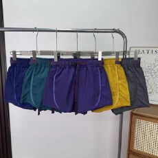 批发原版面料抖音质量<b class='q'>户外</b>山系金属光泽运动撞色腰带显瘦轻量速干热裤