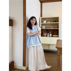 批发实拍叠穿韩系时尚套装女<b class='q'>夏</b>季新款无袖马甲背心T恤裤子