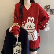 批发大码胖mm新款韩系时尚显瘦毛衣女秋<b class='q'>冬</b>季慵懒风显瘦减龄打底衫上衣