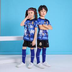 批发<b class='q'>幼儿</b>园训练小学生服足球<b class='q'>套装</b>舒适亲肤上衣球衣7号儿童号短袖短裤