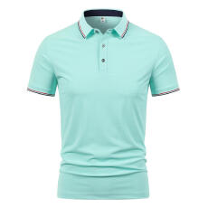 批发商务休闲餐饮奶茶咖啡店工作服时尚POLO衫冰感速干舒适透气上衣