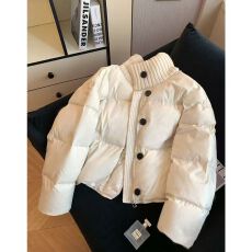 批发法式加厚针织立领<b class='q'>短款</b><b class='q'>羽绒服</b>女2025冬季新款高级感百搭白鸭绒外套