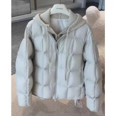 批发今年流行爆款小个子针织连帽棉服女装2026新款冬季独特超好看外套