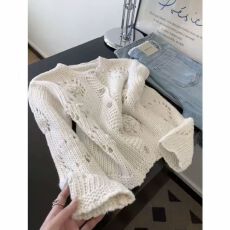 批发韩系温柔风立体花朵软糯针织衫毛衣女秋潮设计感优雅轻奢<b class='q'>甜美</b>开衫