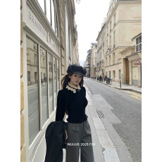 批发Wuuus <b class='q'>巴洛克</b>丝绒组 法式中古蕾丝 可拆卸领口 衬衫/<b class='q'>连衣裙</b>