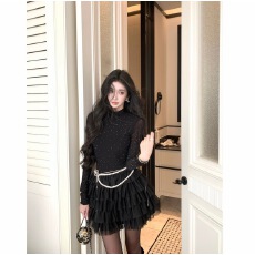 批发BarbChill12/10新品上新芭莎舞会圣诞连衣<b class='q'>裙</b>露背生日<b class='q'>裙</b>套装