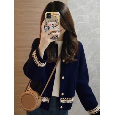 批发今年流行的独特超好看小香风<b class='q'>外套女</b>2025秋冬新款爆款洋气别致上衣