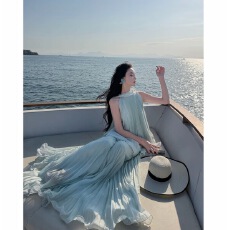 批发有洧早春上衣2026新款无袖背心女夏外穿直筒a字半身裙两件套装夏