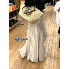 批发大<b class='q'>裙</b>摆气质雪纺纱<b class='q'>裙</b>春夏季长款梨形身材a字<b class='q'>伞</b><b class='q'>裙</b>风琴百褶半身<b class='q'>裙</b>