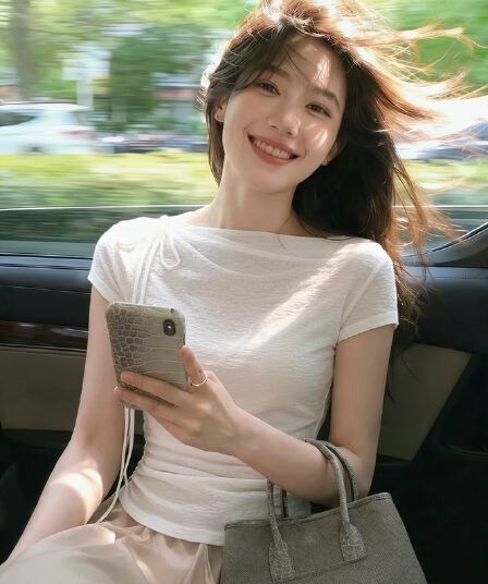 프랑스식 패션 작은 대중 비스듬한 어깨 반팔 니트 스웨터 티셔츠 여성 여름 새로운 몸매 가꾸기 디자인 센스 다용도 맨위 트렌디