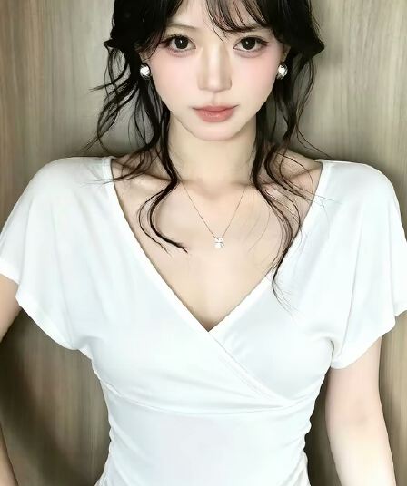 여름 몸매 가꾸기 슬림해 보이는 고유 한 아름다운 반팔 맨위 아메리칸 높음 거리 십자가 V넥 작은 날다 소매 디자인 티셔츠 여성 의류