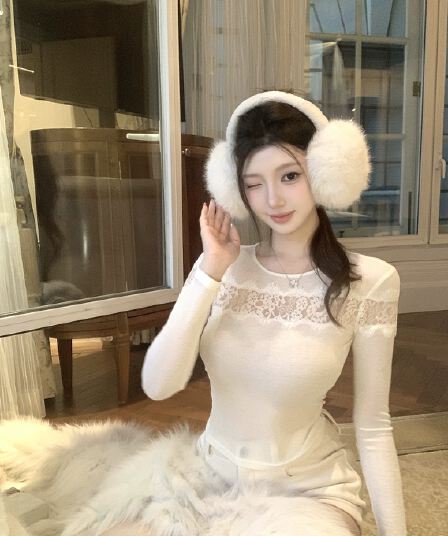 kubiliv12 23 일 켜기 새로운 순수한 욕망 심장 기계 홀로우 아웃 레이스 몸매 가꾸기 맨위