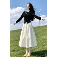 批发套装女2026新款韩版高级感轻熟高知韩系穿搭一整套毛衣<b class='q'>裙</b>子两件套