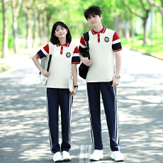 批发大量有货 实拍#<b class='q'>情侣装</b>秋冬季外套学生班服运动会套装三件套