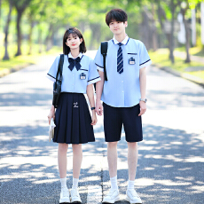 批发已出货  实拍情侣装高中生衬衫表演服<b class='q'>演出服</b>毕业学生班服JK制服