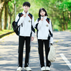 批发出货中<b class='q'>实拍</b>情侣装秋季冲锋衣外套情侣装学生班服<b class='q'>运动</b>会套装