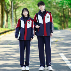 批发出货中 实拍情侣装秋季冲锋衣外套情侣装学生班服<b class='q'>运动</b>会套装