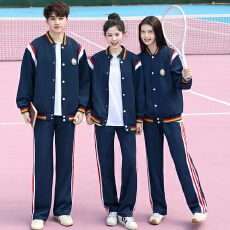 批发已出货 实拍校服学院风初中高中小学生班服情侣装春<b class='q'>秋</b>三件套