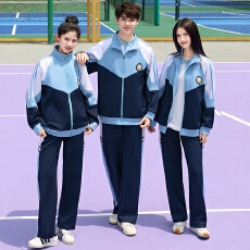 批发实拍校服学院风初中高中小学生班服情侣装春<b class='q'>秋</b>三件套