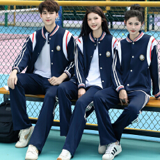 批发已出货 实拍校服学院风初中高中小学生班服情侣装春<b class='q'>秋</b>三件套