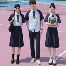 批发已出货 实拍 情侣装学院风JK制服学生初中班服<b class='q'>衬衫</b>毕业照演出服