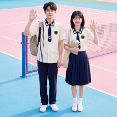 批发已出货 实拍 情侣装学院风JK制服学生初中班服<b class='q'>衬衫</b>毕业照演出服