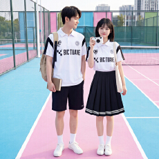 批发已出货 实拍 情侣装短袖T恤学院风初高中学生班服运动会套装校服